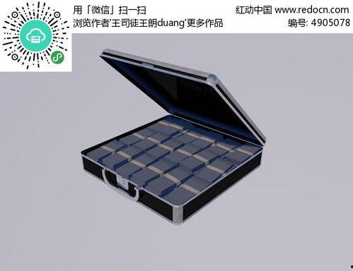 网红箱子模型图片